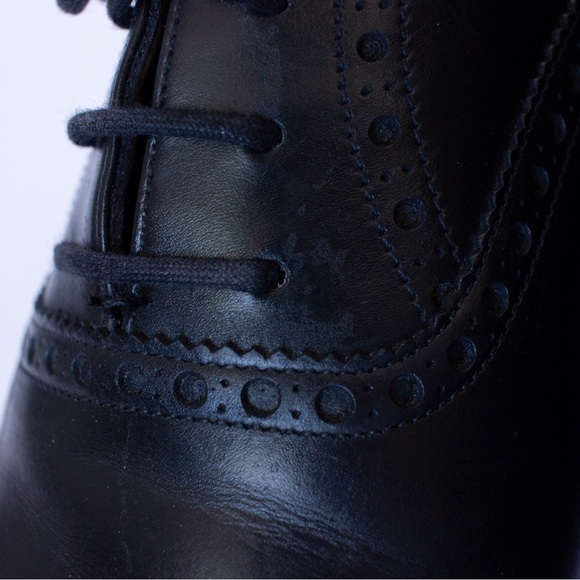 Church’s Custom Grade Leather Wingtip Shoe’s Men’s 9(F) Made In England - Picture 7 of 13